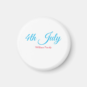 Imã 4 de julho dia da independência adicionar nome tex