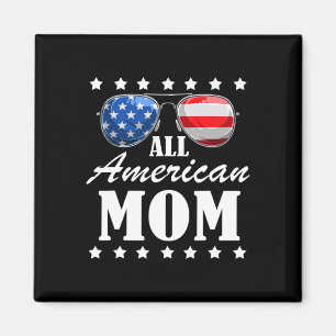 Imã 4 de julho Dia da Independência Mãe Americana Patr