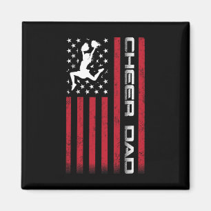 Imã 4 de julho dos Estados Unidos Bandeira Pai Camisa