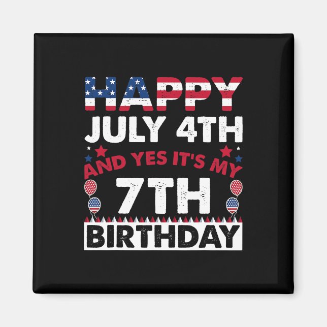 Imã 4 de julho e sim é minha independência de aniversá (Frente)