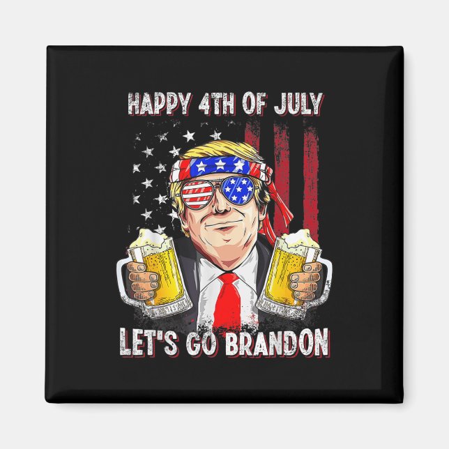 Imã 4 De Julho Go Beer Brandon Trump Beer Ameri (Frente)