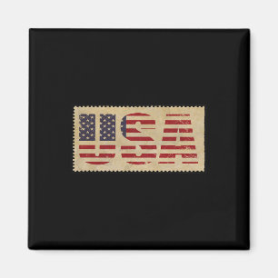 Imã 4 De Julho Shirt Usa Flag Estados Unidos Independe