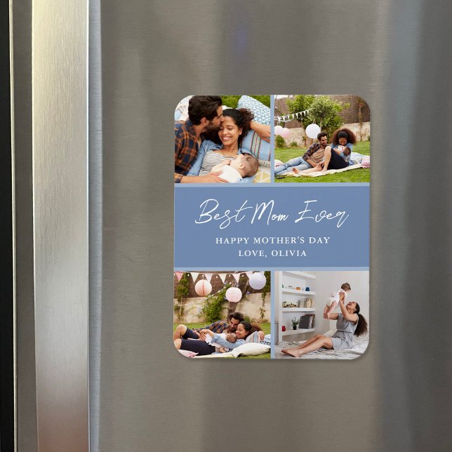 Ímã 4 Dia de as mães de Colagem de Fotografias com Mag (Criador carregado)