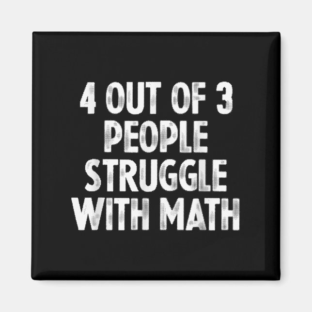 Imã 4 Em 3 Pessoas De Luta Com Matemática (Frente)