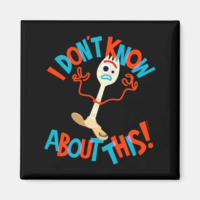 Imã 4 Forky Eu Não Sei Disso  (Frente)