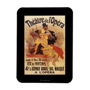 Ímã 4o Bola mascarada no teatro de l'Opera