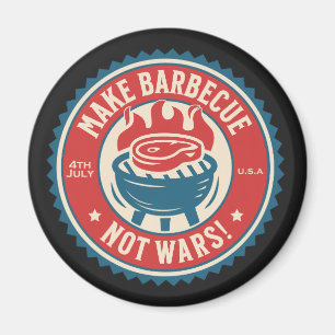 Imã 4th of July - Make Barbecue, Not Wars!