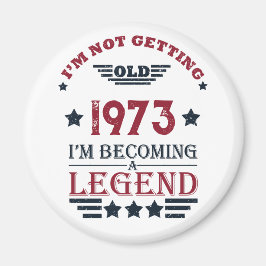 Imã 50ª festa de aniversário personalizada