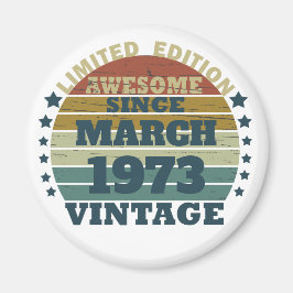 Imã 50ª festa de aniversário personalizada