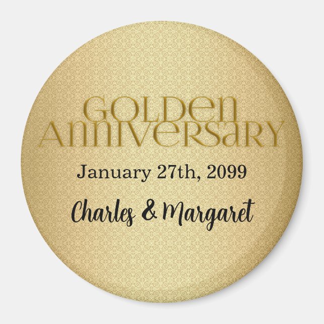 Imã 50º Aniversário de Bodas de Ouro (Frente)