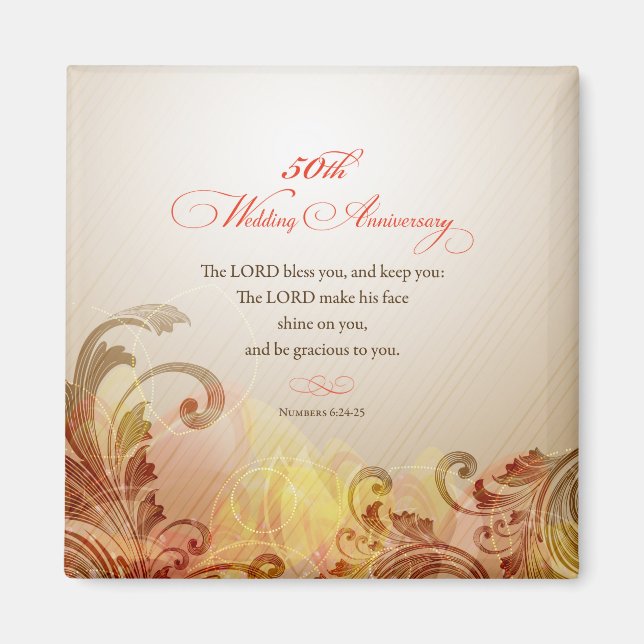 Imã 50º aniversário de casamento, Lord Bless e Keep (Frente)