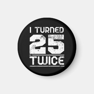 Imã 50º Aniversário Magnet Engraçado