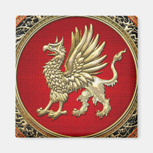 Imã [500] Dourado Griffin sagrado