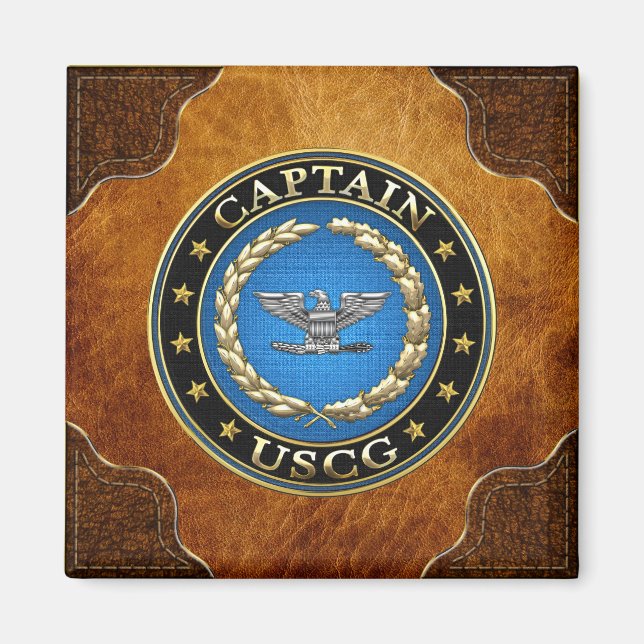Imã [500] Guarda costeira: Capitão (CAPT) (Frente)
