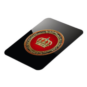 Ímã [500] Príncipe-Princesa Rei-Rainha Coroa [Belg.Dou