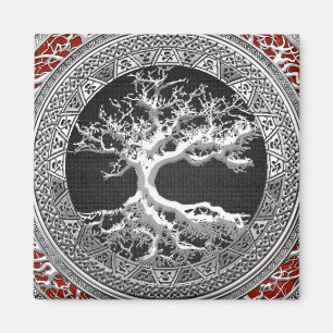 Imã [500] Treasure Trove: Celtic Tree of Life [Prata]