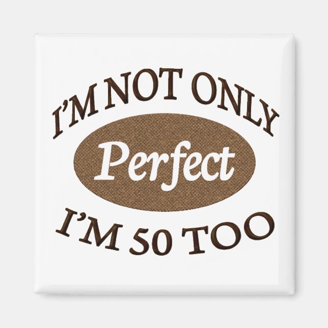 Imã 50 anos perfeito (Frente)