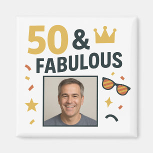 Imã 50 Fotografias Personalizadas e Fabulosas Aniversá