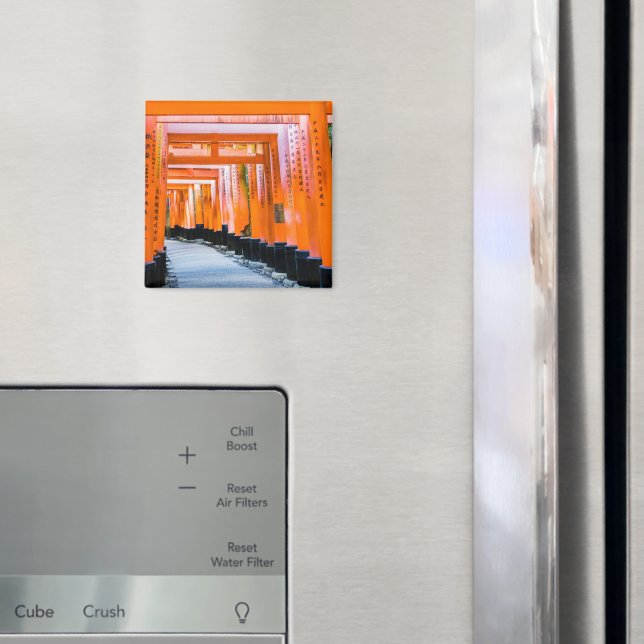 Imã 50 tons de laranja - Senbon Torii, Quioto (In Situ (Fridge))