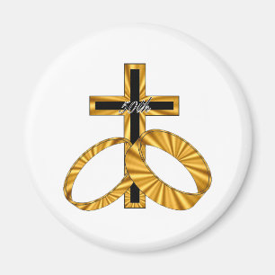 Imã 50th aniversário de casamento w