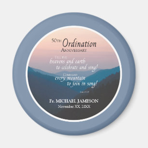 Imã 50th Aniversário de parabéns da classificação