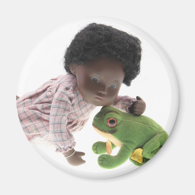 Imã 519 Sasha Cara Black Baby Magnet (Frente)