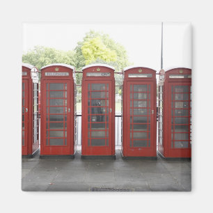 Imã 5 caixas de telefone em Londres