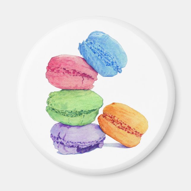 Imã 5 Macarons Magnet (Frente)