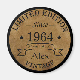 Imã 60 presentes de aniversário personalizados