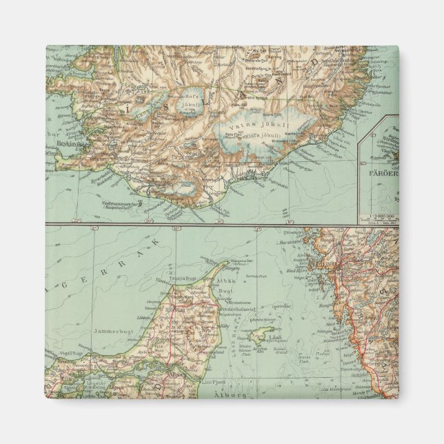 Imã 65 Dinamarca, Islândia (Frente)