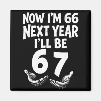 Imã 66 No Próximo Ano Estarei 67 Engraçado Aniversário
