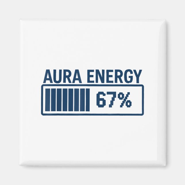 Imã 67 Aura Em Seis Sete Meme Divertido Gíria Gen Alph (Frente)