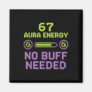 Imã 67 Aura Energy Sem Buff Necessário Retro Pixel Gam