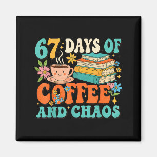 Imã 67 Dias De Café E Amante Do Caos Divertido 67 Meme