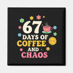 Imã 67 Dias de Café e Caos Amante Engraçado 67 Meme Si