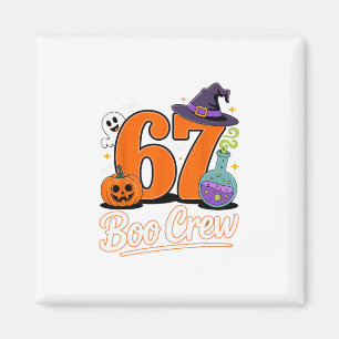 Imã 67 Equipe Boo Diversão de Halloween para Entusiast