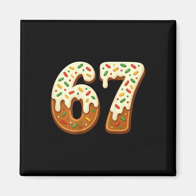 Imã 67 Feriado de Natal 6 7 Meme Gíria Gen Alpha Costa (Frente)