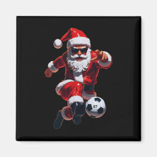 Imã 67 Futebol Papai Noel Seis Sete Meme Natal Esporte