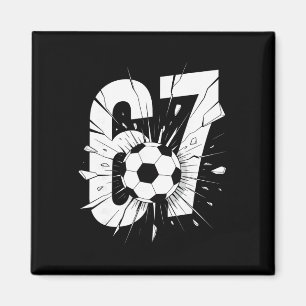Imã 67 Futebol Seis Sete 6 7 Meme 67 _2