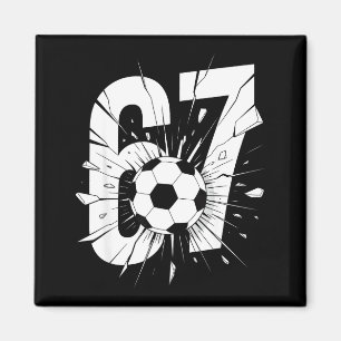 Imã 67 Futebol Six Seven 6 7 Meme 67