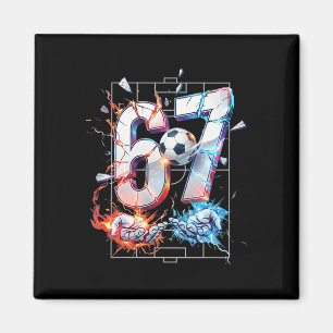 Imã 67 Futebol Six Seven Futebol 6 7 Crianças Meninos