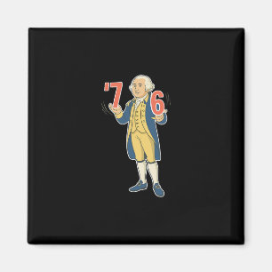 Imã 67 George Washington Meme Divertido Seis Sete Gera