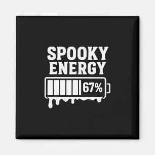 Imã 67 Halloween Energético Assustador Meme Rotação Ce