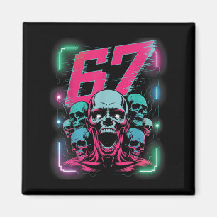 Imã 67 Halloween Scp Horror Face Assustadora Shirt H