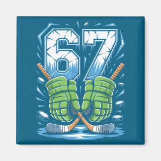 Imã 67 Ice Cream Drip Meme Six Seven Gen Alpha Slang 