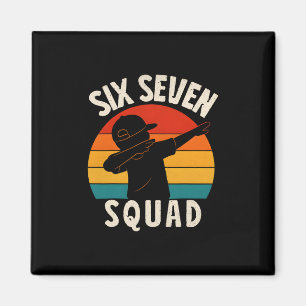 Imã 67 Meme 6 7 Números Dabbing Seis Sete Esquadrão En