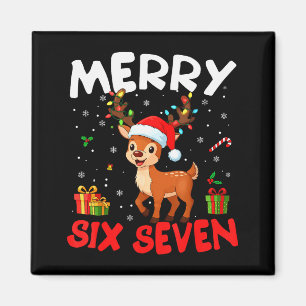 Imã 67 Meme Alegre Seis Sete Rena Natal Divertido W