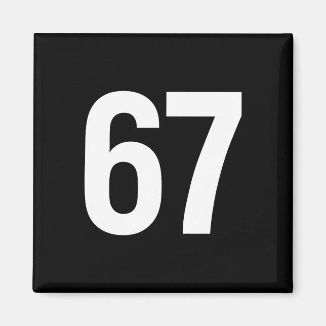 Imã 67 Meme Alpha Gen-z Aura Energy Style  (Frente)