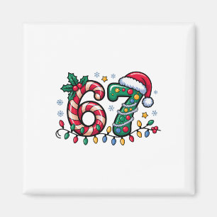 Imã 67 Meme de Natal Six Seven Xmas Engraçado Meninos