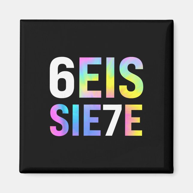 Imã 67 Meme Espanhol Seis Sete Seis Sete Espanhol Engr (Frente)